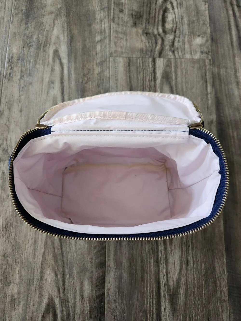 Kate Spade Swing Floral Navy Zippered Lunch Tote